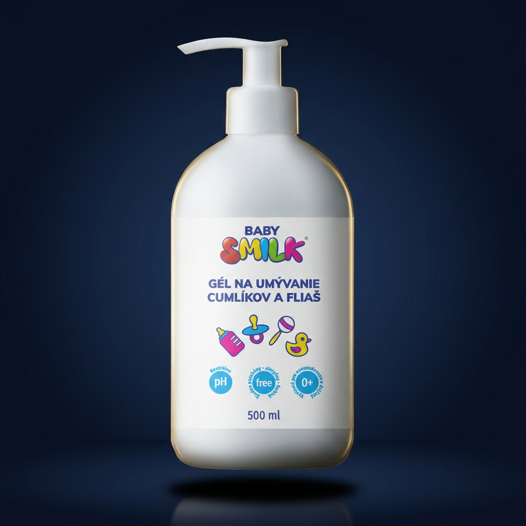BABYSMILK Gél na umývanie cumlíkov a fliaš